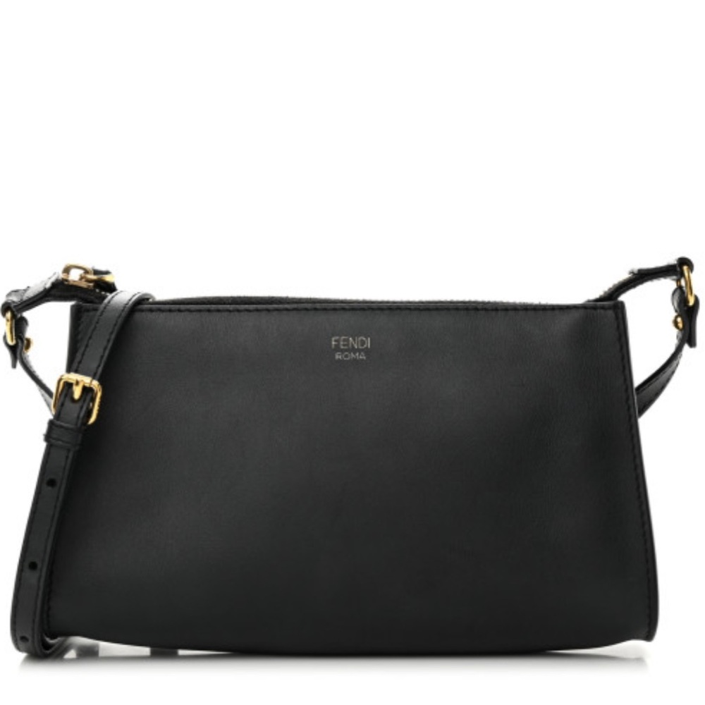 Fendi Vitello Baltico Pochette Crossbody Bag